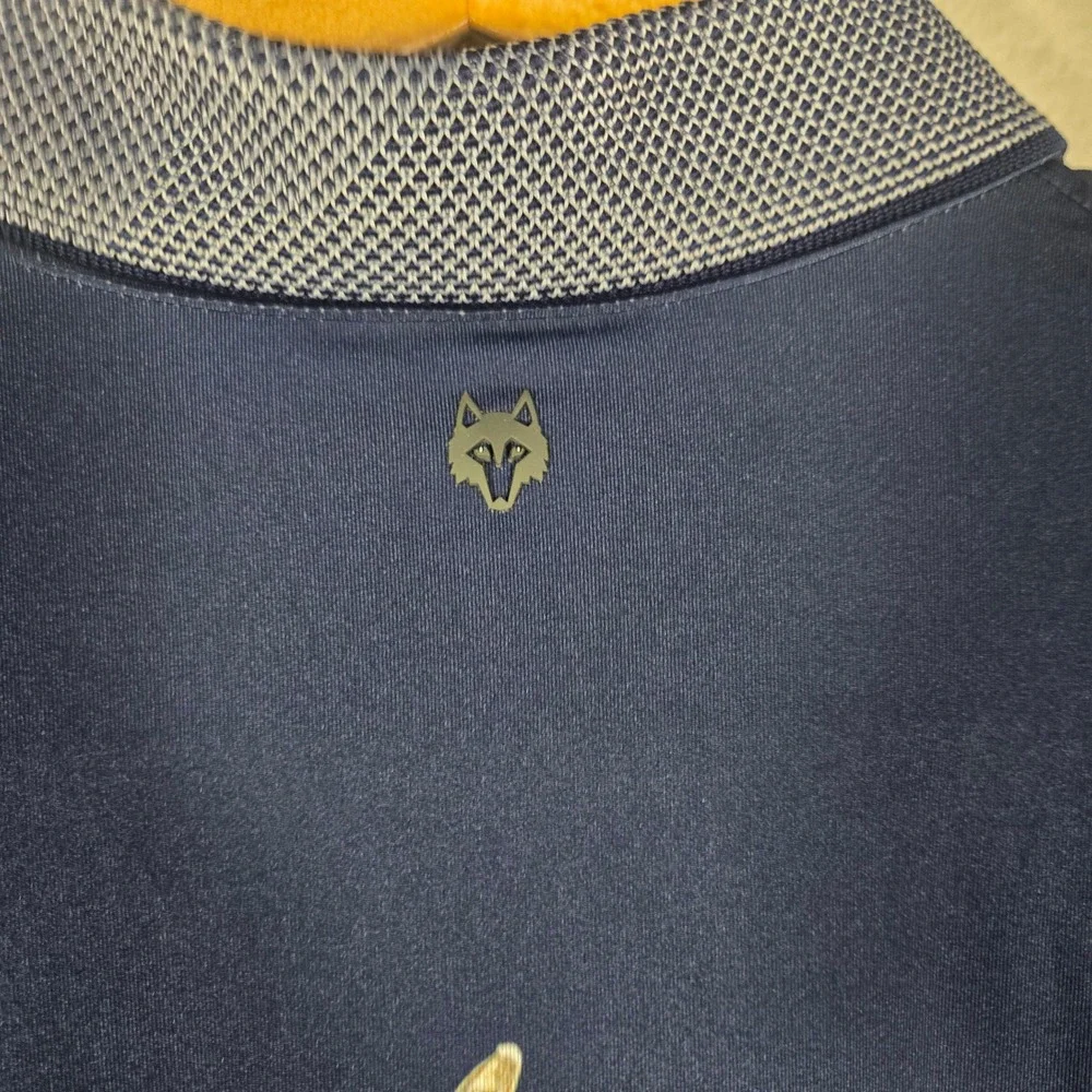 Greyson Skysail Golf Polo Shirt‎ Performance AOP Navy Country Club Medium Yacht